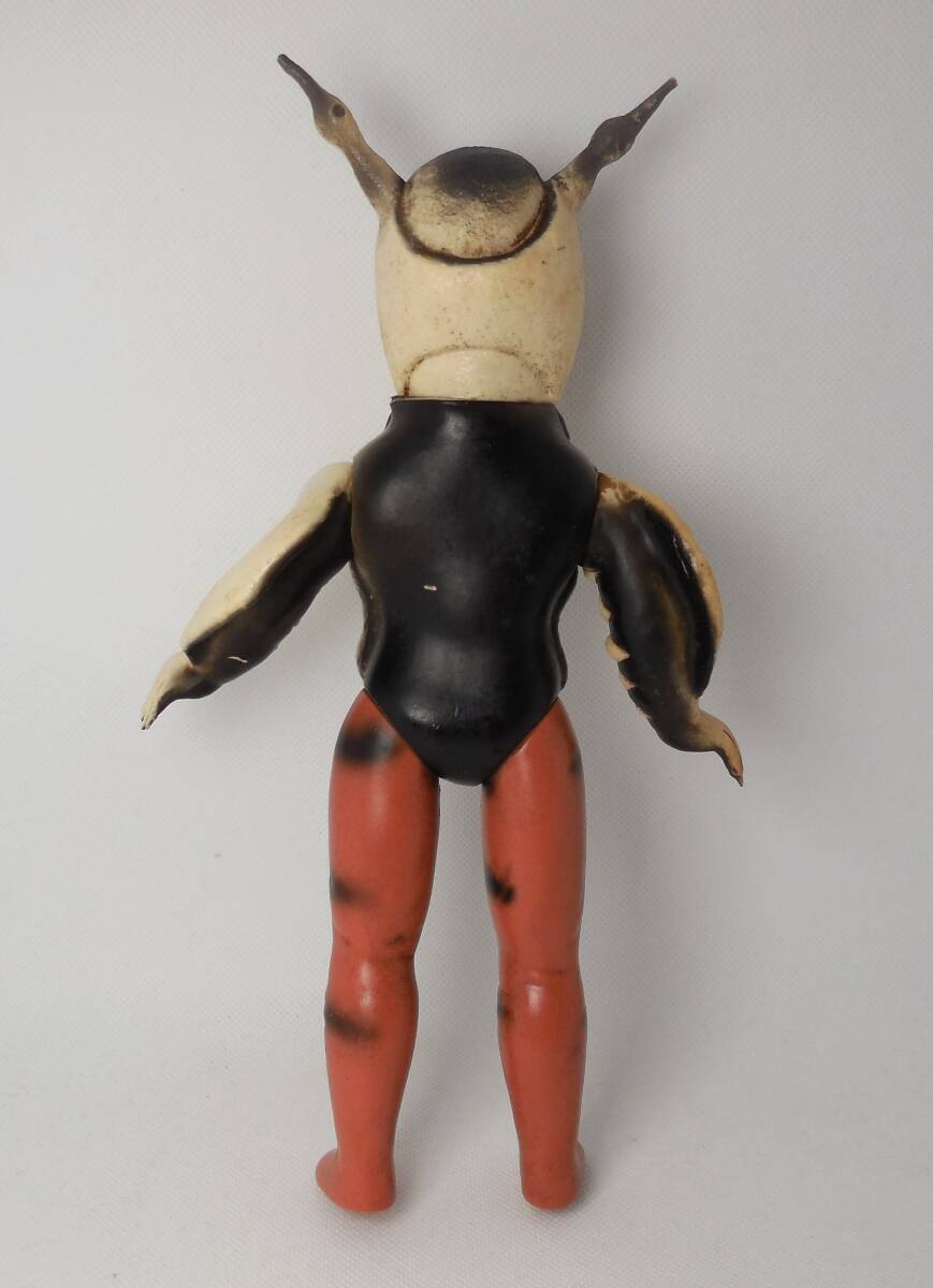 1970年代 仮面ライダー 怪人「プラノドン」スタンダード ソフビ人形 バンダイ_画像2