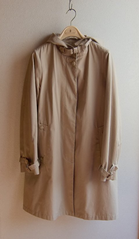 美品　MACKINTOSH HOOD TraditionalWeatherwearコート　大きいサイズ_画像1