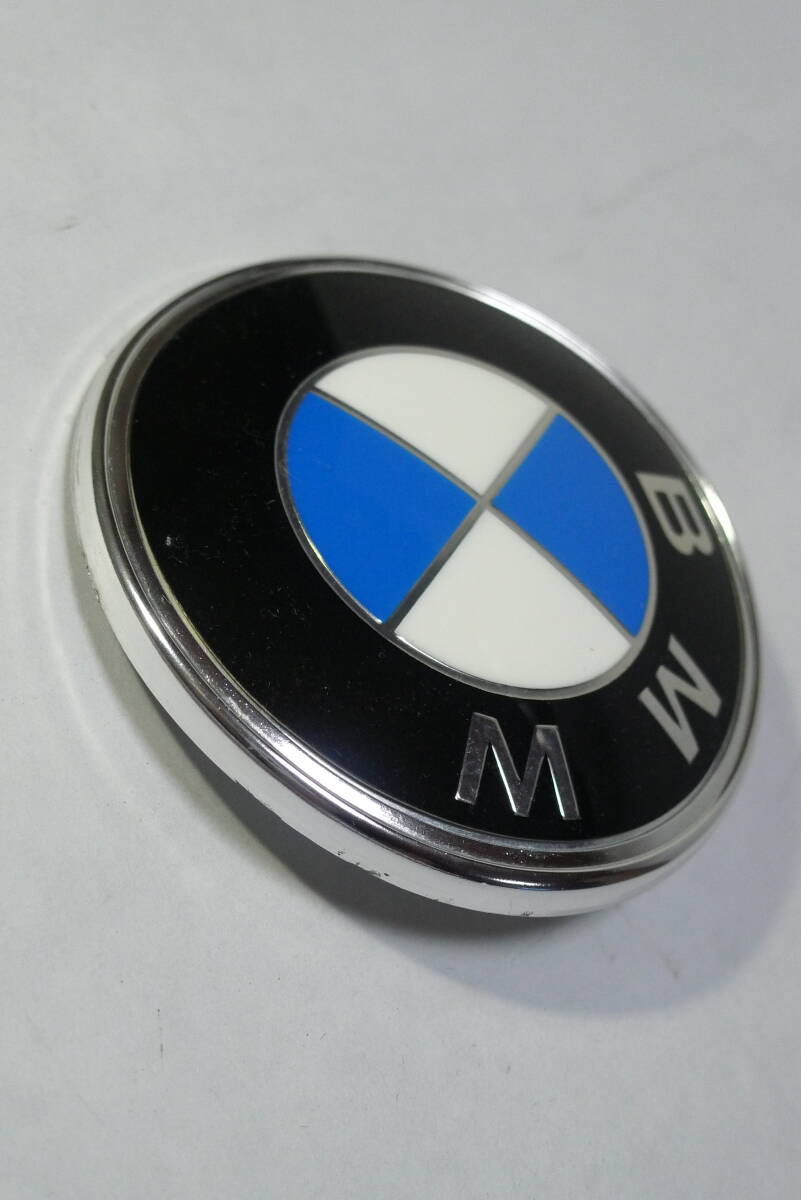 BMWマーク エンブレム E30 トランク用 純正品(5114-1872-969) 88mm ！綺麗_画像3