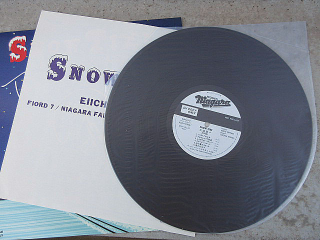  Ootaki Eiichi with autograph Pro motion on Lee record [SNOW TIME] Complete [CD & record & cassette tape & mug ]