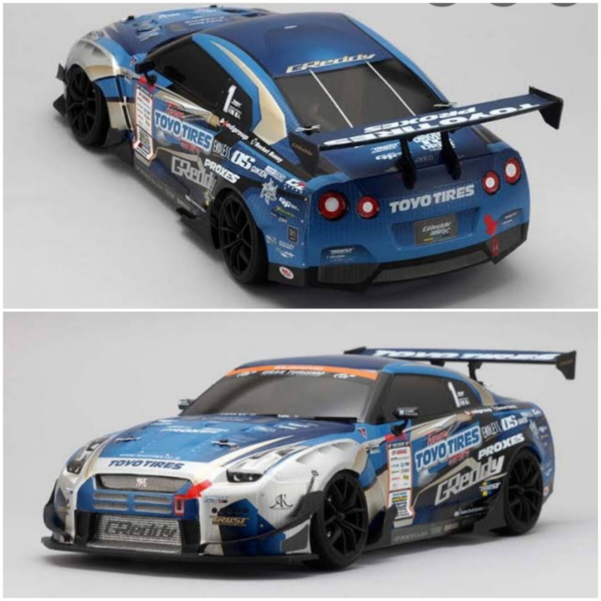 【即決】ヨコモ D1 バイナル デカール のみ GReddy R35 Spec-D GT-R 1/10_画像1