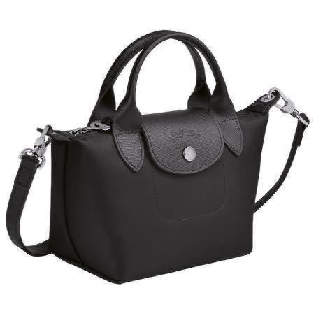 【新品】ロンシャン LONGCHAMP ル プリアージュ ネオ トップハンドルバッグ XS ブラック_画像2