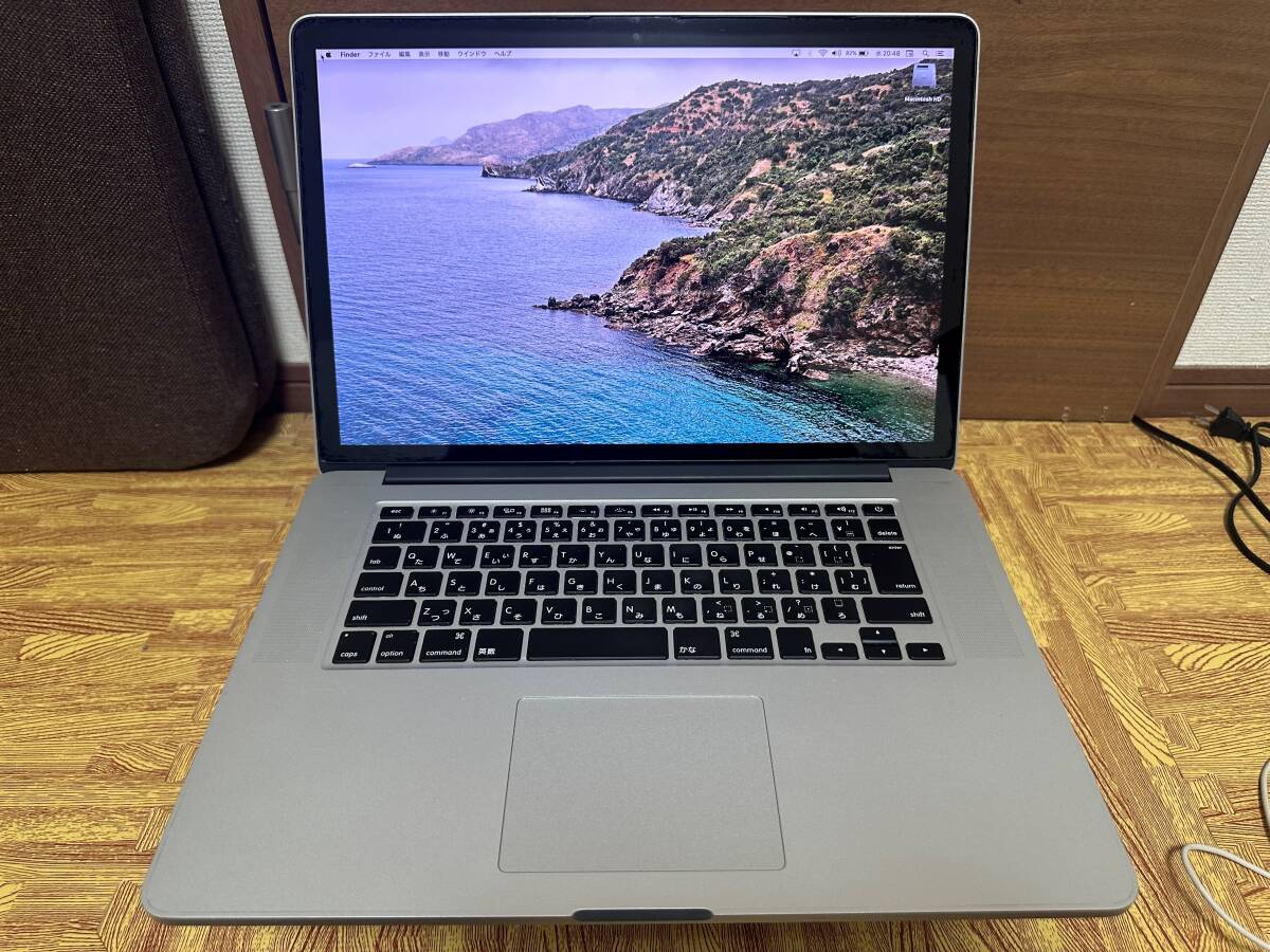 Apple MacBookPro Retina MID 2012 MC976J/A Intel Corei7-2.30GHZ/15.4インチ/RAM 8GB/SSD 256GB_画像1