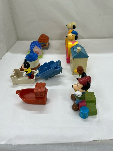 [ Kikusui -9750] McDonald's happy set Disney Snoopy 10 point set sale / toy /(S)