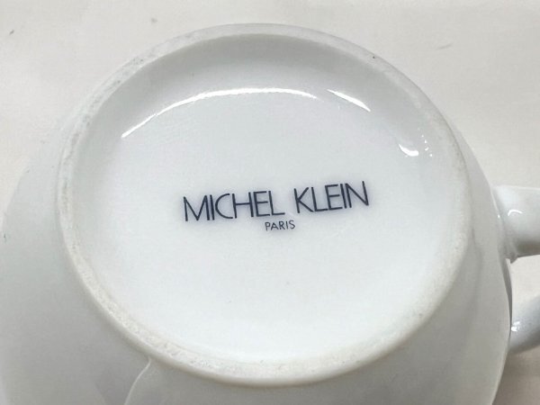 【菊水-9894】◆［MICHEL KLEIN］ミシェルクラン　マグカップ◆磁器◆ユーズド・中古◆KT_画像4