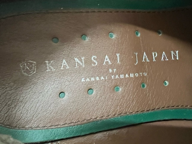 【菊水-9710】(NS)KANSAI YAMAMOTO KANSAI JAPAN メンズシューズ 26.0㎝/黒/革靴/(S)_画像4