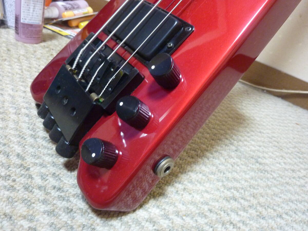 ブランド不明のヘッドレス Bass ギター_画像7