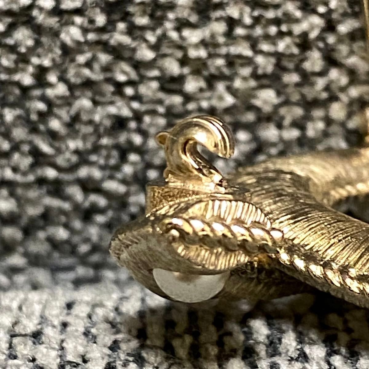 CHANEL シャネル ココマーク パールブローチ ゴールドカラー CHANEL シャネル ココマーク パールブローチ ゴールドカラー