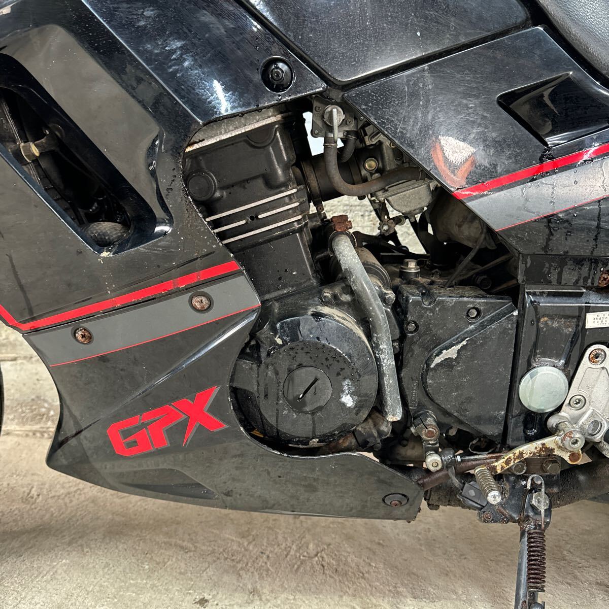 カワサキ　GPX250R EX250E 部品取り車両_画像6