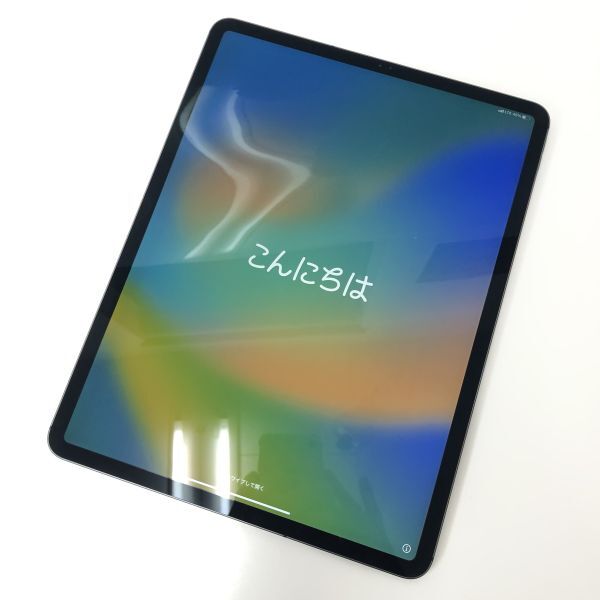 【良品】APPLE iPad Pro 12.9インチ 第3世代 Wi-Fi Cellular 1TB スペースグレイ ソフトバンク 判定〇 SIMロック解除済 動作問題なし EC5_画像2