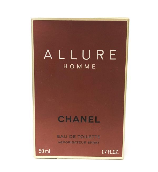 【美品】CHANEL ALLURE HOMME シャネル アリュール オム オードトワレ 香水 50ml EDT SP フランス DB0_画像9