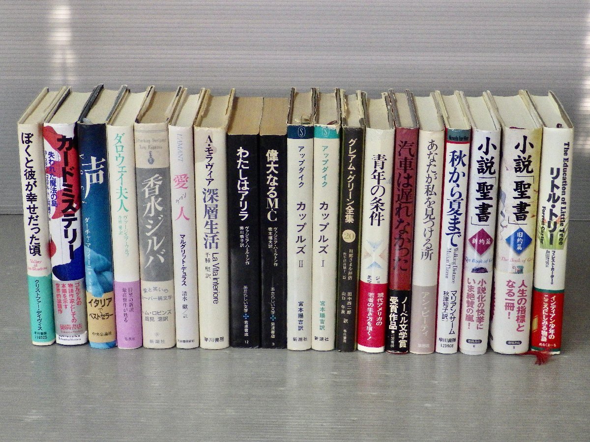 まとめ売り!!｜海外文学/海外小説〈単行本まとめて37冊セット〉◆デュラス/アップダイク/ハインリヒ・ベル/モラヴィア/ミラー/サガン/他_画像2