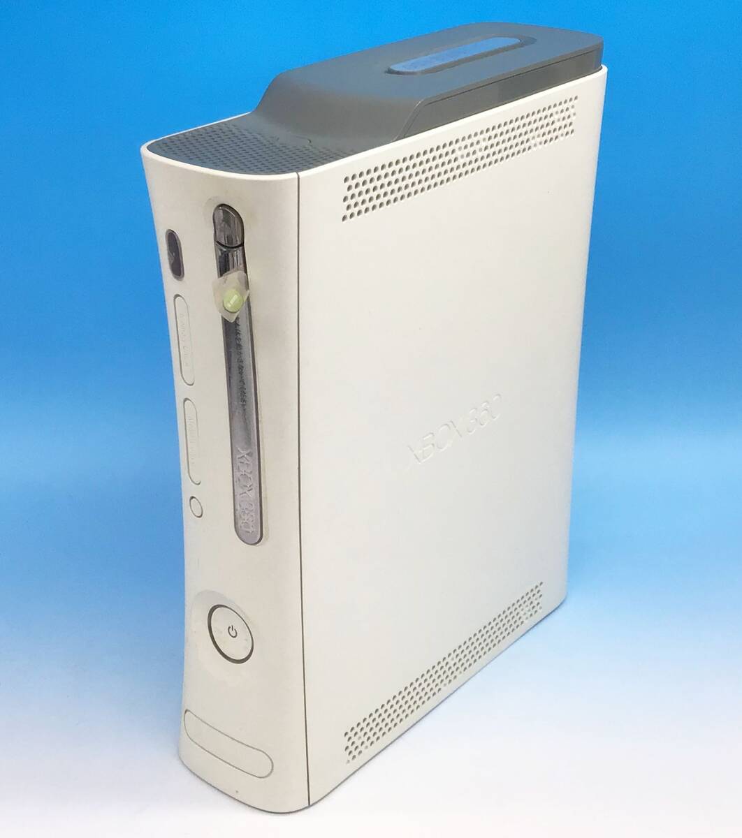 Microsoft Xbox360 本体 60GB HDD 白 ホワイト/リモコン/コントローラー/ケーブル テレビゲーム ゲーム機 マイクロソフト_画像2