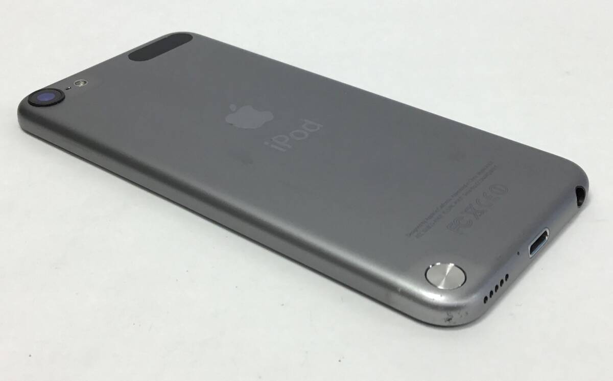 動作品 Apple iPod touch 第5世代 本体 ME978J/A A1421 32GB スペースグレイ 初期化済み アイポッドタッチ アップル_画像4
