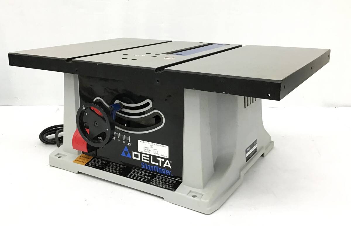 DELTA 10インチ テーブルソー TS220LS 100V DIY 木工 工作 切断 機械 作業 電動 工具 大工 建築 丸鋸 デルタ_画像2