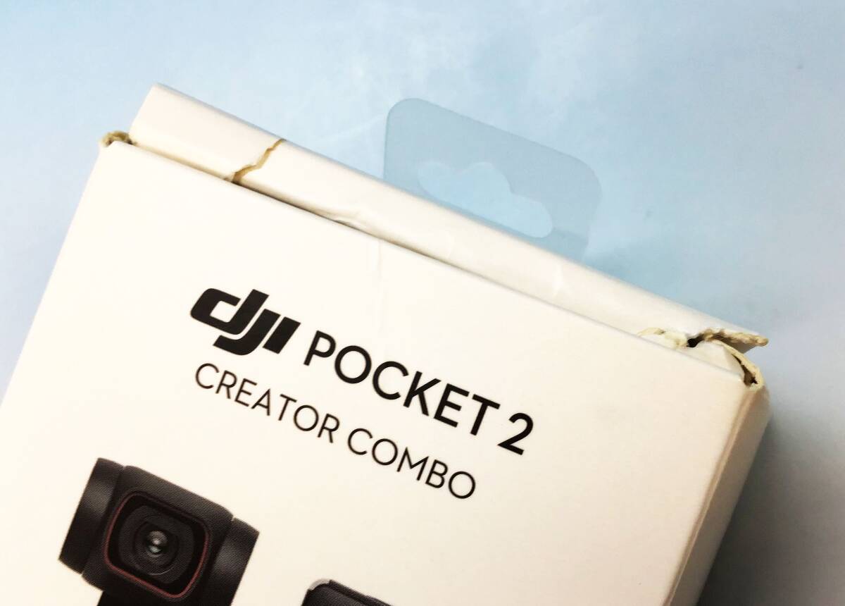簡易動作確認済み DJI Pocket2 creator combo アクションカメラ 本体 ブラック 付属品 アクセサリー 元箱 取説あり 3軸ジンバル 小型の画像9