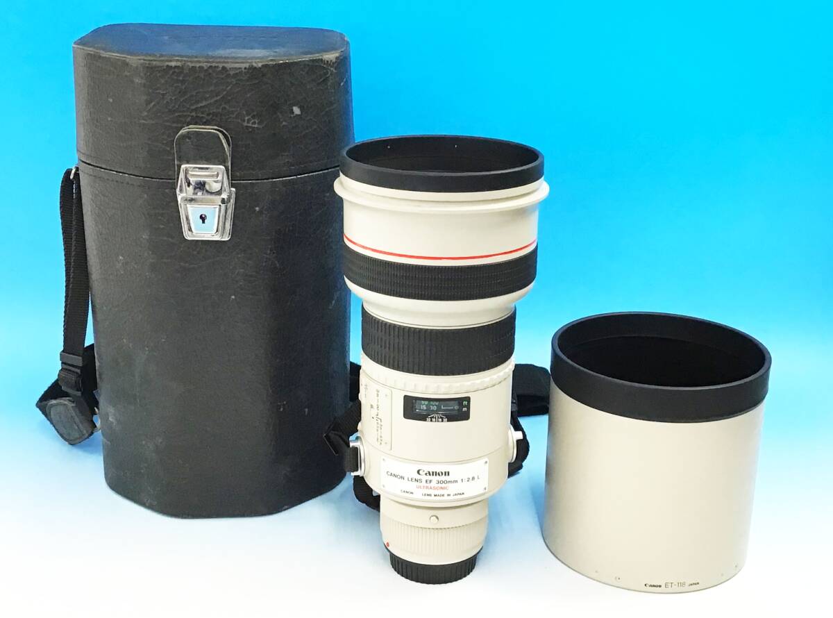 Canon EFレンズ 単焦点 望遠 レンズ EF300mm F2.8L ULTRASONIC 一眼カメラ用 レンズフード ET-118 ZOOM LENS キャノンの画像1