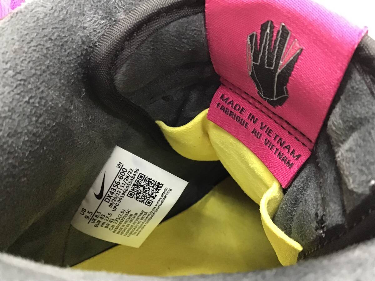 Run The Jewels × Nike SB Dunk High Active Pink and Black 27.5cm スニーカー ハイカット 元箱 メンズ ラン ザ ジュエルズ ナイキの画像8