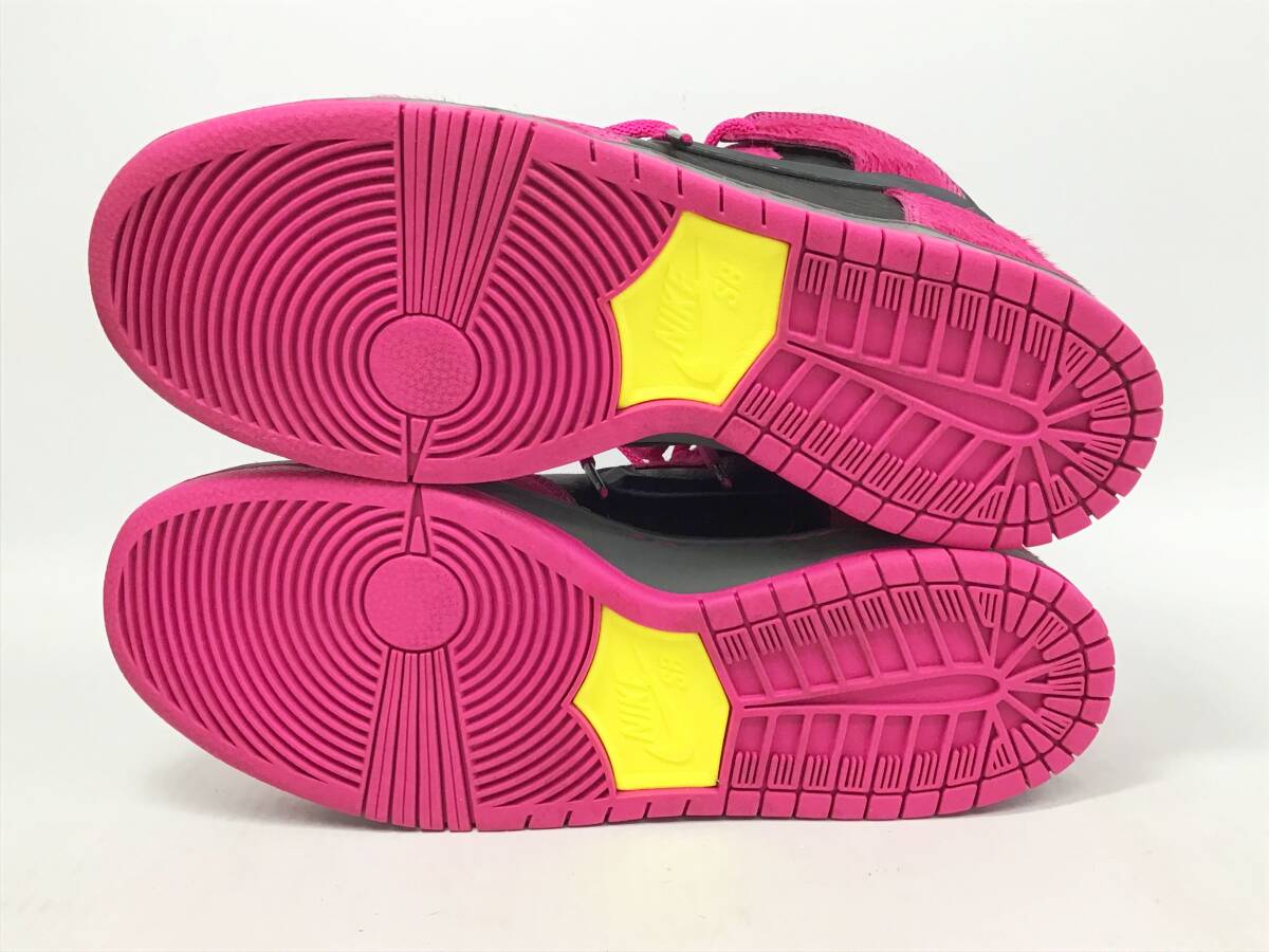 Run The Jewels × Nike SB Dunk High Active Pink and Black 27.5cm スニーカー ハイカット 元箱 メンズ ラン ザ ジュエルズ ナイキの画像5
