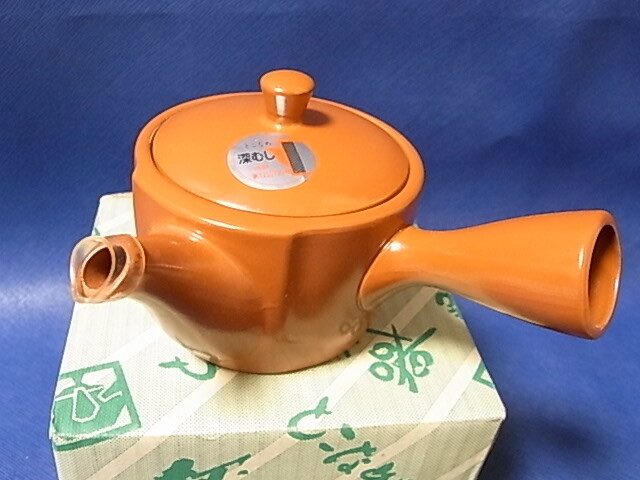 常滑焼 急須 深むし とこなめ焼 朱泥 横手型 茶器 茶道具 伝統 焼き物 送料￥510～ 他の画像2