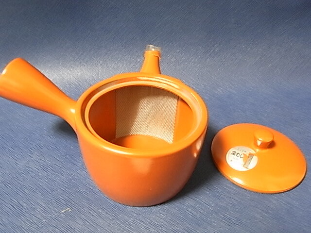 常滑焼 急須 深むし とこなめ焼 朱泥 横手型 茶器 茶道具 伝統 焼き物 送料￥510～ 他の画像3