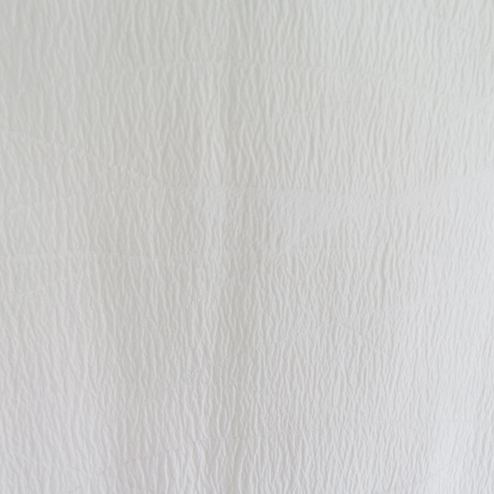 襦袢 芝草地紋 白色 長襦袢 単衣 半衿付き 衣文抜き付き 正絹 礼装用 仕立て上がり 身丈127cmの画像5