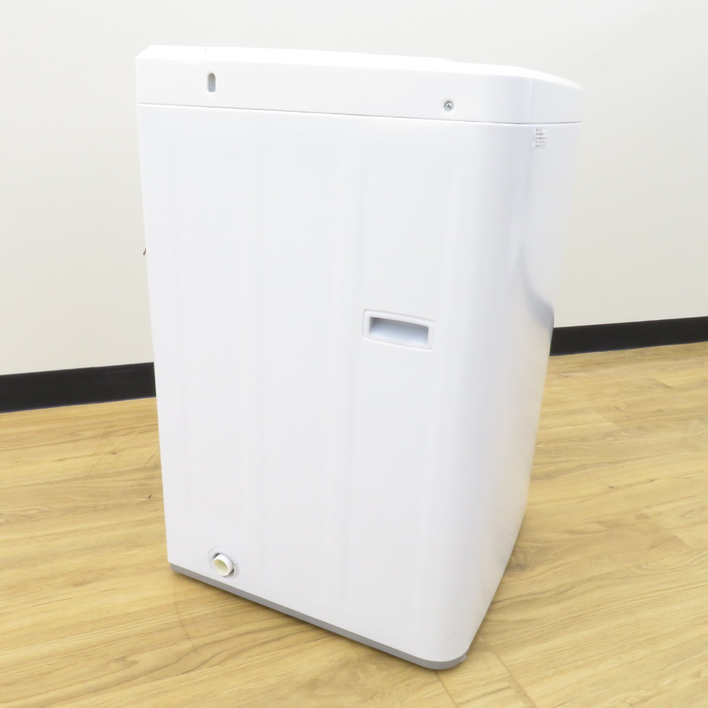 maxzen マクスゼン全自動電気洗濯機 JW55WP01WH 5.5kg 2021年製 ホワイト 簡易乾燥機能付 一人暮らし 洗浄・除菌済み_画像4