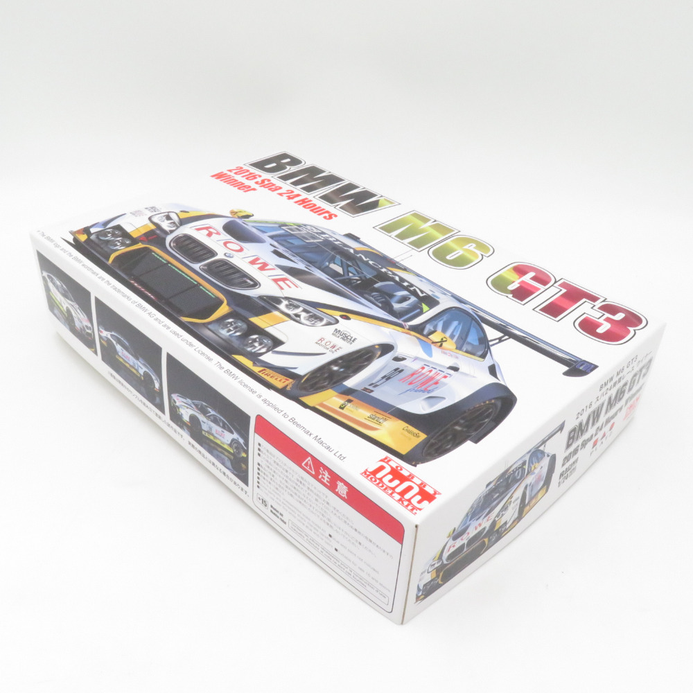 1/24 BMW M6 GT3 2016スパ24時間耐久レース ウィナー 未組立品 プラッツ プラモデル_画像2