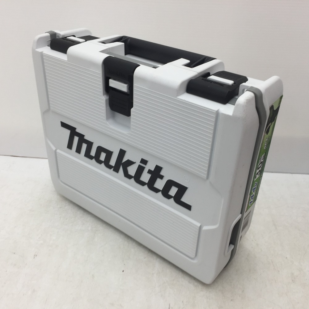 makita マキタ 14.4V 3.0Ah 充電式インパクトドライバ ライム ケース・充電器・バッテリ2個セット ケース汚れキズあり TD138DRFXL 未使用品_画像5
