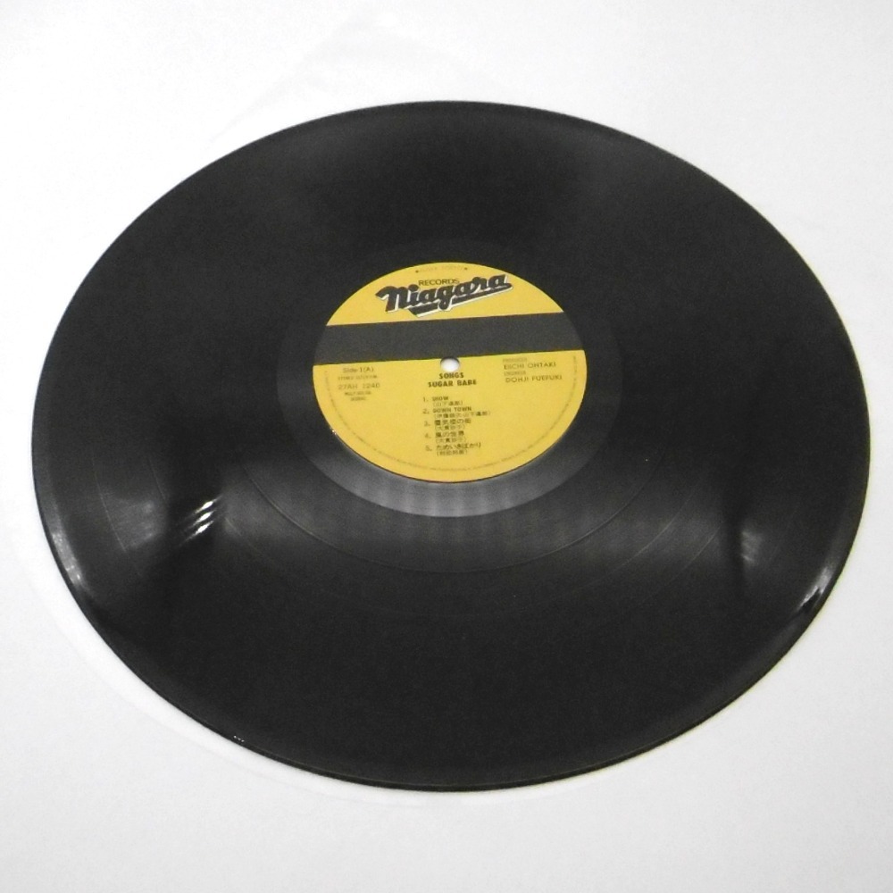 LP Sugar Babe シュガー・ベイブ / Songs ソングス 帯付き 12インチ レコードの画像6
