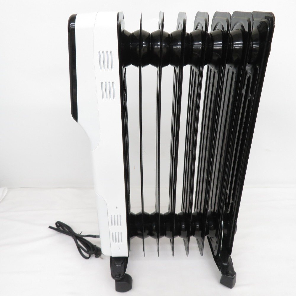 THREEUP スリーアップ 暖房器具 オイルヒーター ヒダマリ OH-T2042 最大8畳 ホワイト_画像3