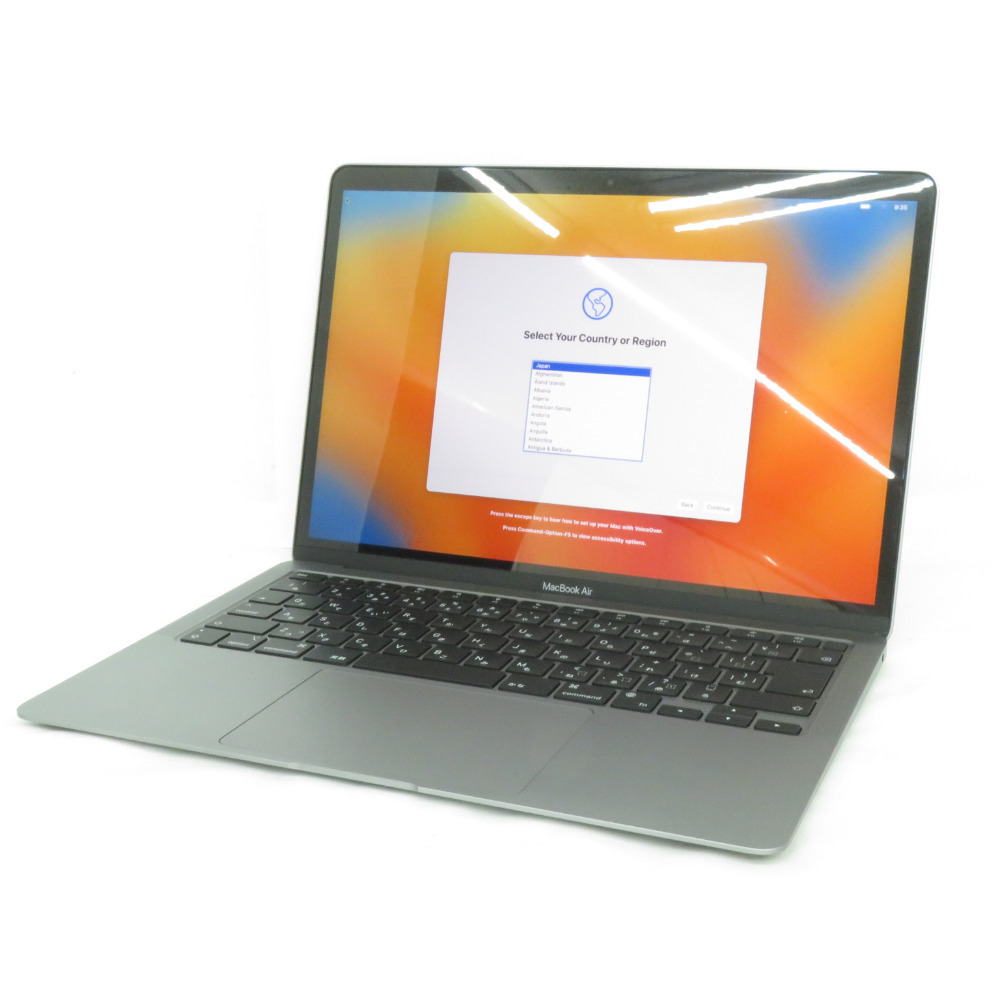 Apple Mac MacBook Air マックブックエアー 13インチ 2020 スペースグレイ M1/8G/256GB MGN63J/A_画像1