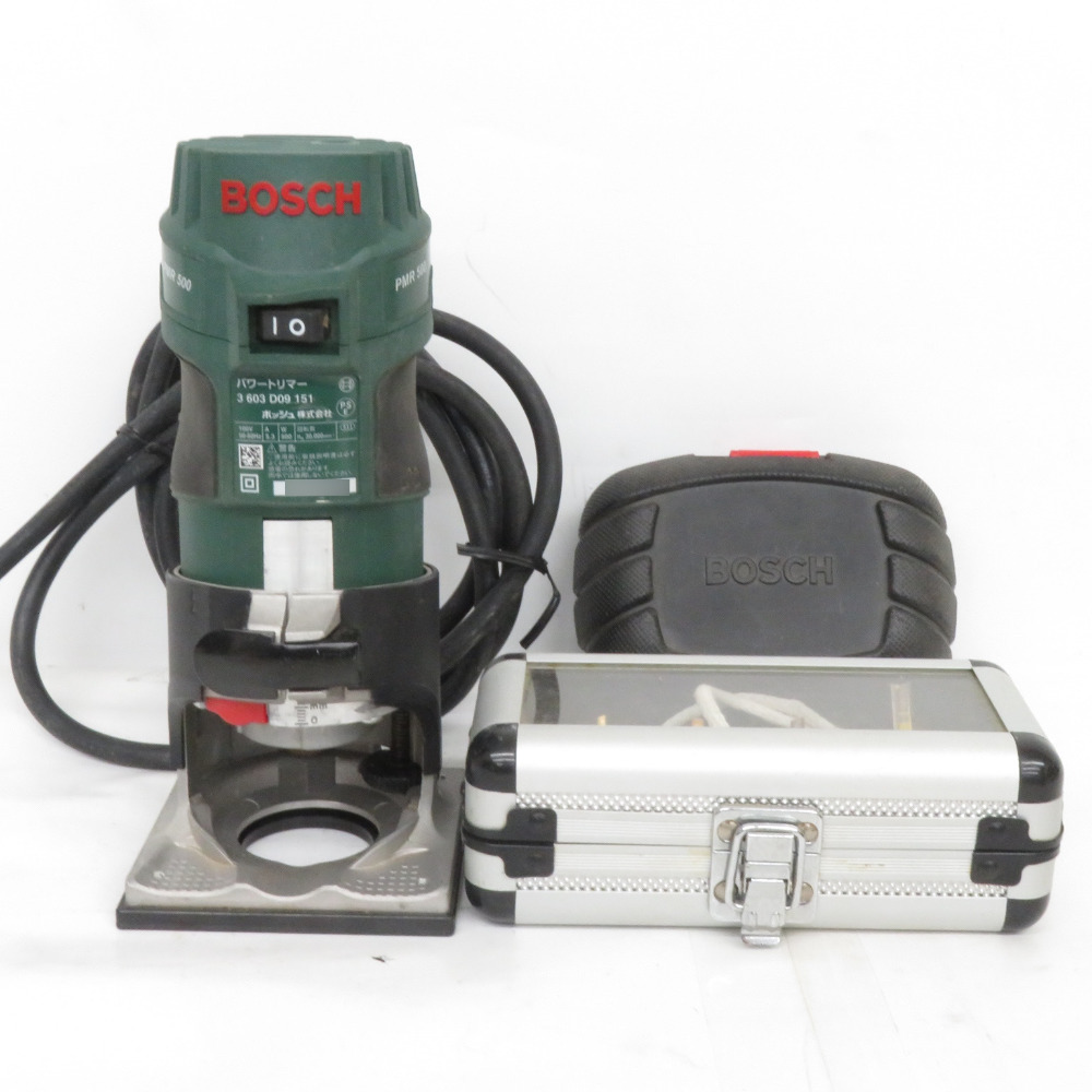 BOSCH ボッシュ 100V パワートリマー コレット径6mm PMR500 中古_画像1