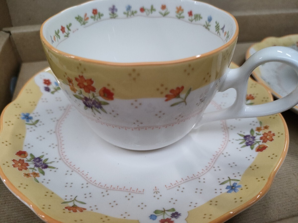 Noritake ノリタケ ペア カップ ソーサー トゥルーラブ_画像2