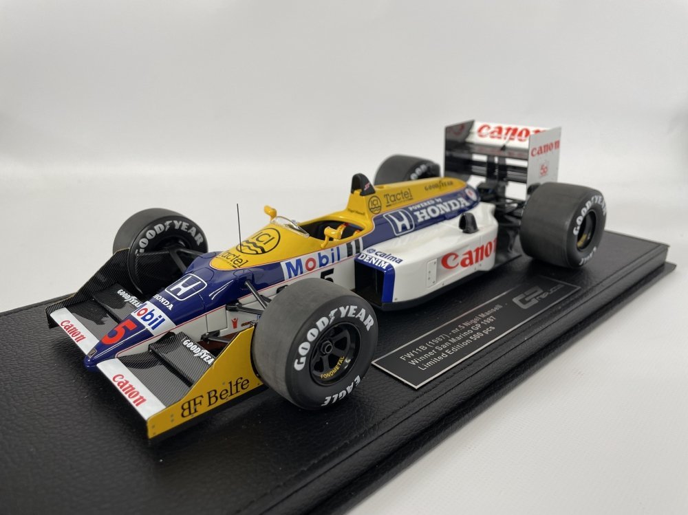 ★Williams FW11B 1987 Mansell #5 1987 /GP Replicas 1/18 ミニカーの画像1