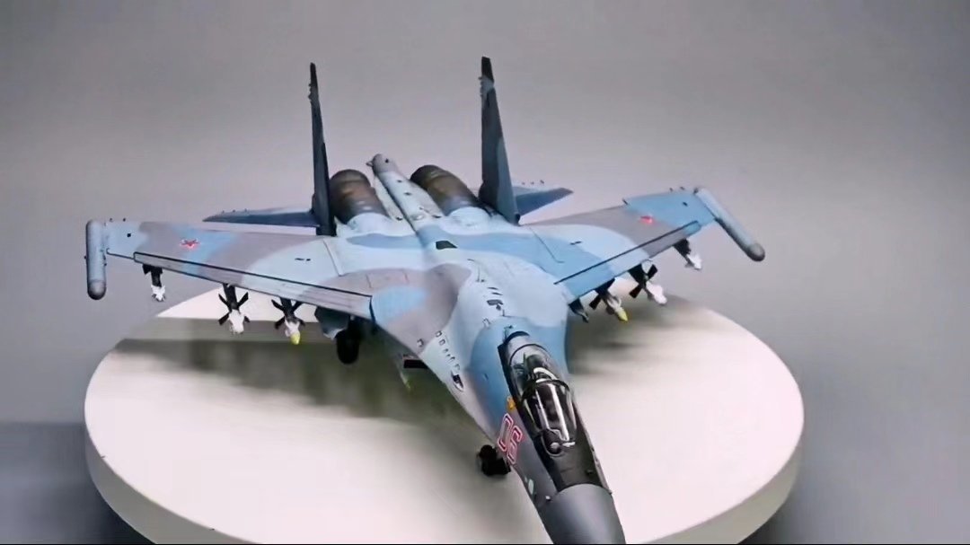 1/72 Russia Air Force Su-35s construction painted final product 