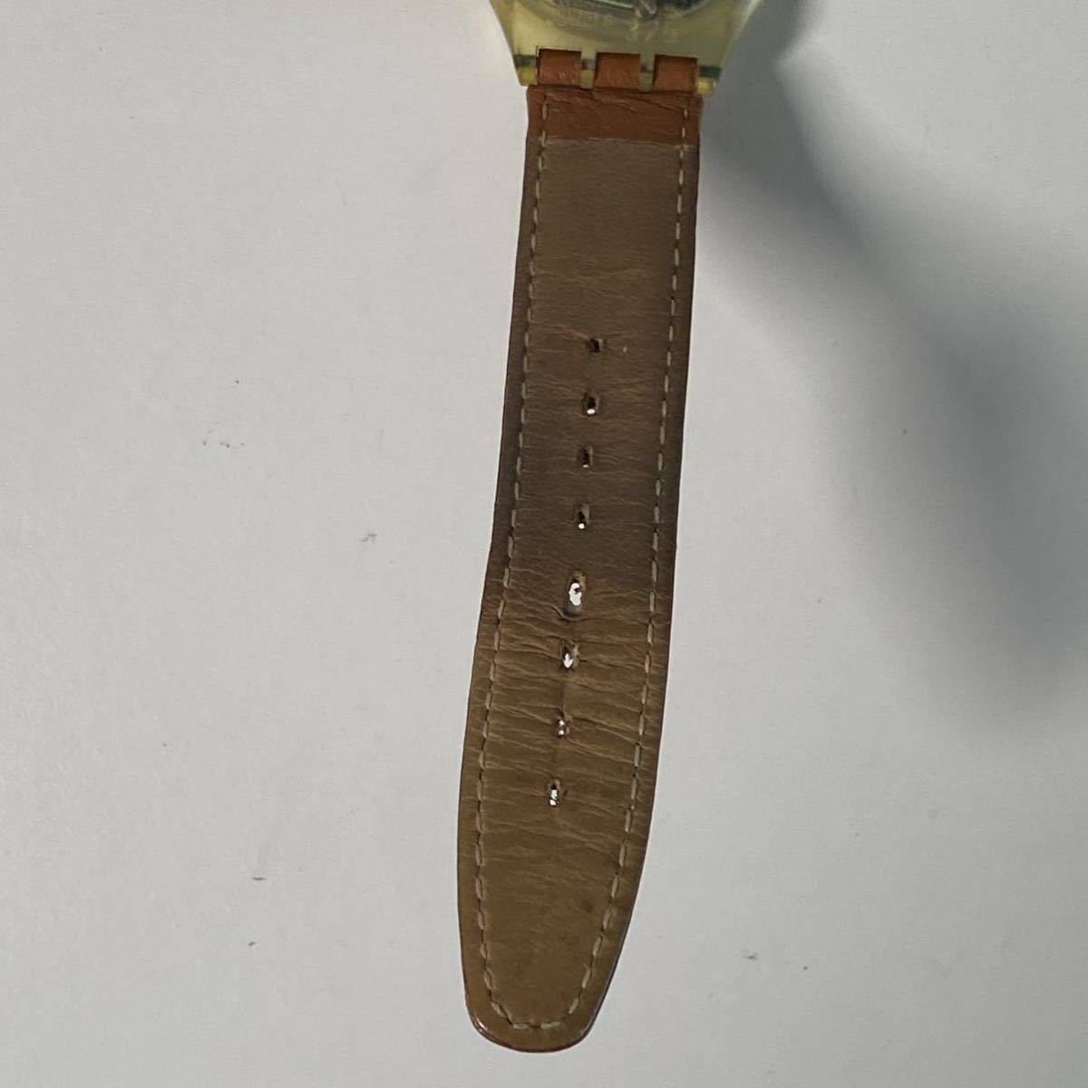 スウォッチ クロノ AG1992 腕時計 Swatch 電池交換済み　ジャンク_画像4