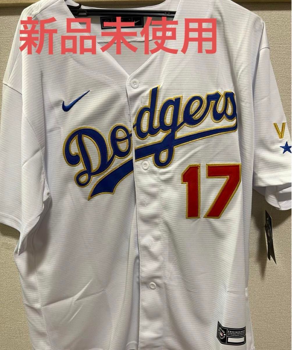 Nike MLB ドジャース 大谷翔平 ユニフォーム ゴールド色 Lサイズ Nike MLB ドジャース 大谷翔平 ユニフォーム ゴールド色 Lサイズ