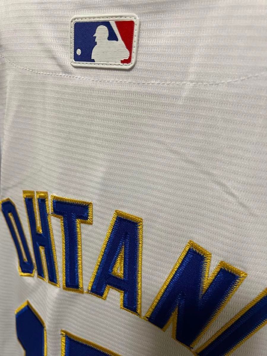 Nike MLB ドジャース 大谷翔平 ユニフォーム ゴールド色 Lサイズ Nike MLB ドジャース 大谷翔平 ユニフォーム ゴールド色 Lサイズ