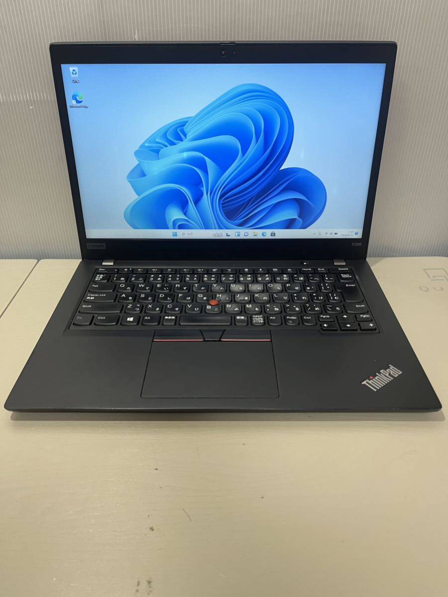 中古　難ありlenovo /ThinkPad X395 AMD RYZEN 7 PRO 3700U W/ 16GB /256GB /Win11Pro管理番号55500000001-0000039539_画像1