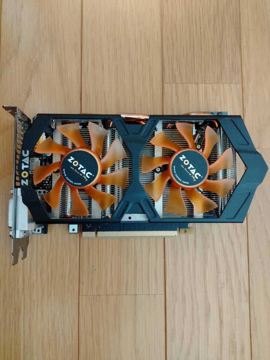 【通電不可ジャンク品】ZOTAC GeForce GTX760 2GB DDR5 TwinCooler_画像1