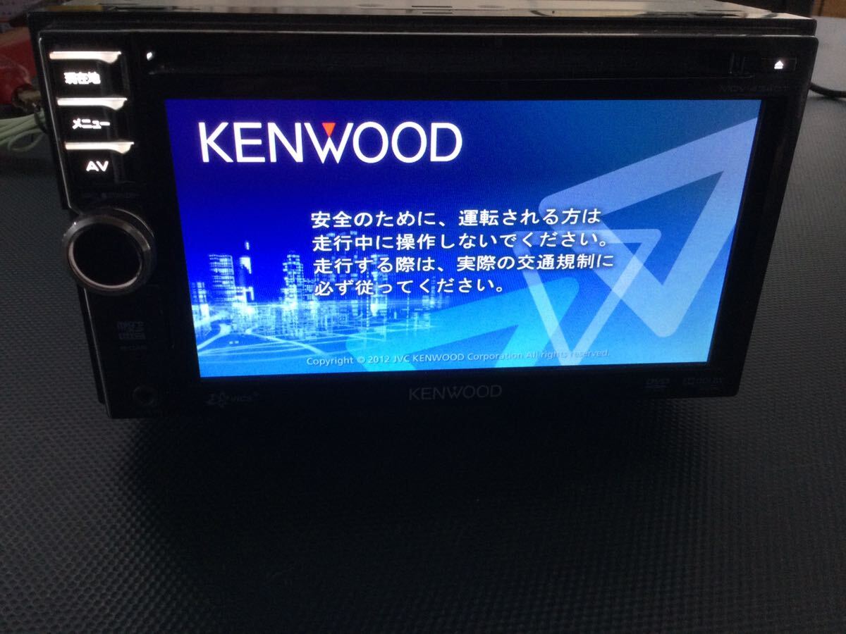 KENWOOD ケンウッド MDV-434DT 12セグメモリーナビ DVD USB _画像1