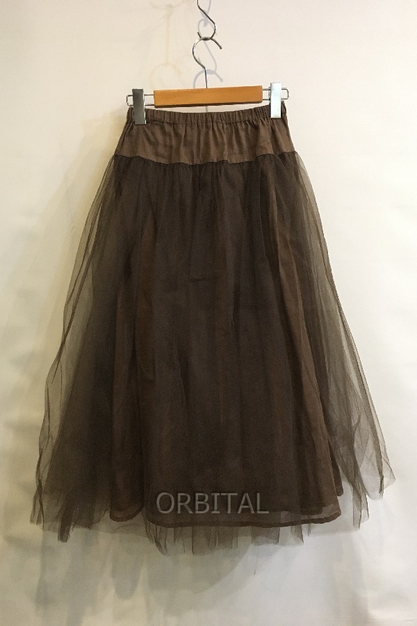 二子玉)Bilitis dix-sept ans ビリティス Long Tutu Skirt ロングチュールスカート 定価41,800円 2912-227 レディース F_画像9