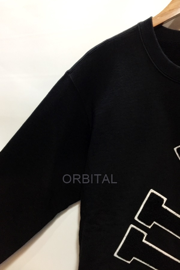 代官山)Supreme シュプリーム 20AW Big Arc Crewneck アーチロゴ クルーネックトップ スウェット ブラック サイズL_画像3