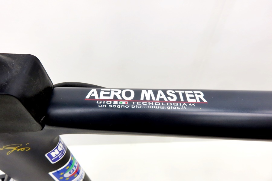 ★★ジオス GIOS エアロマスター AERO MASTER 2018年モデル Di2 カーボン ロードバイク 53サイズ 2×11速 ブラック_画像7