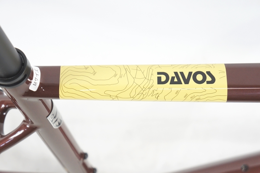 ◆◆未使用 ダボス DAVOS D-309 ネオスポルティーフ Ver.2 2023年 カーボン グラベル ロードバイク DISC フレーム M/52サイズ 12x100/142mmの画像2