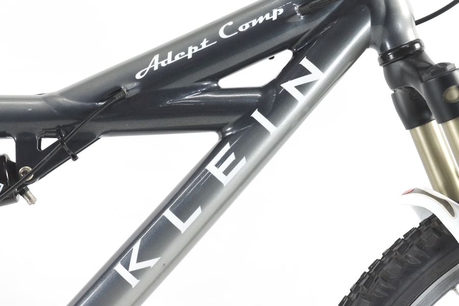 ◆◆クライン KLEIN アデプトコンプ ADEPT COMP 2002年頃モデル アルミ マウンテンバイク MTB Mサイズ SHIMANO DEORE 3x9速 フルサス_画像2