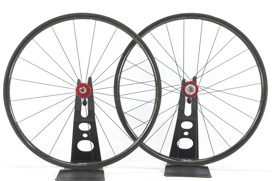 ◆◆ジャンク エンヴィ ENVE SES GOKISO ハブ カーボン クリンチャー チューブレス ホイール カンパフリー 9-12速 100/130mm QR 700C