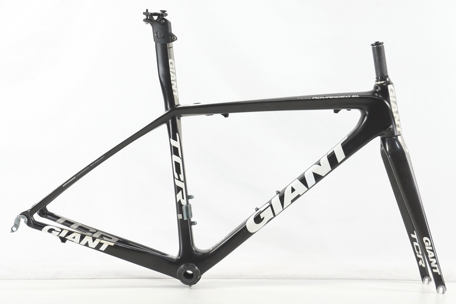 ◆◆ジャンク ジャイアント GIANT TCR ADVANCED SL1 2011年 カーボン ロードバイク フレーム XSサイズ 100/130mm 700C クラック_画像1