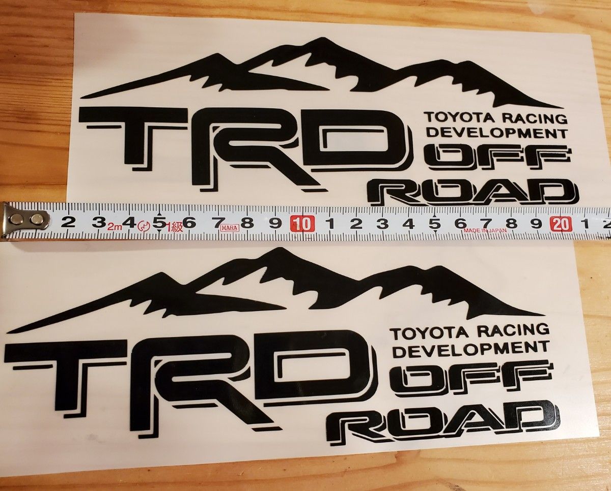 【送料無料!!】TRD オフロード デカールステッカー